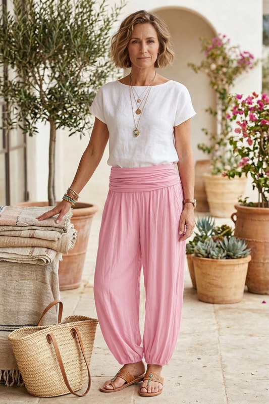 Plain Harem Trouser