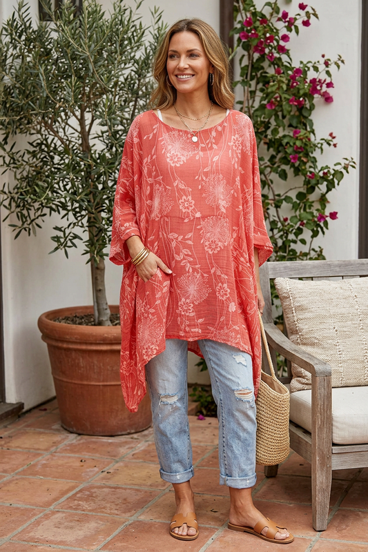 2 Pocket Dandelion Kaftan