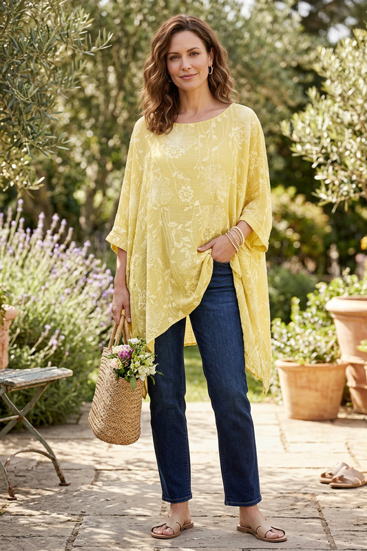 2 Pocket Dandelion Kaftan