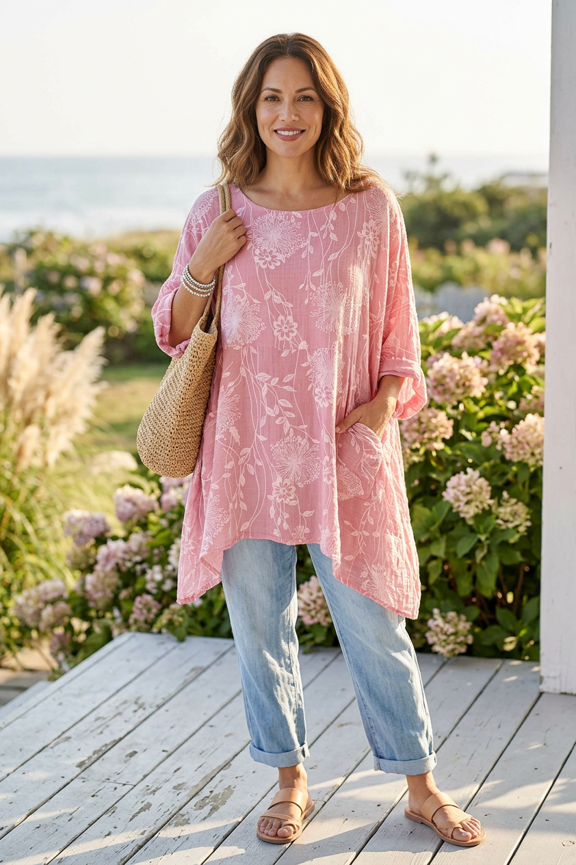 2 Pocket Dandelion Kaftan