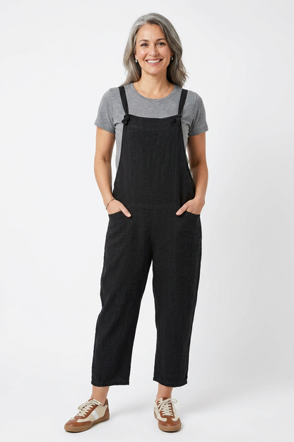 Teabag Linen Dungaree