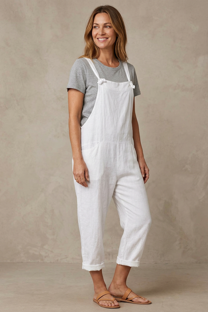 Teabag Linen Dungaree