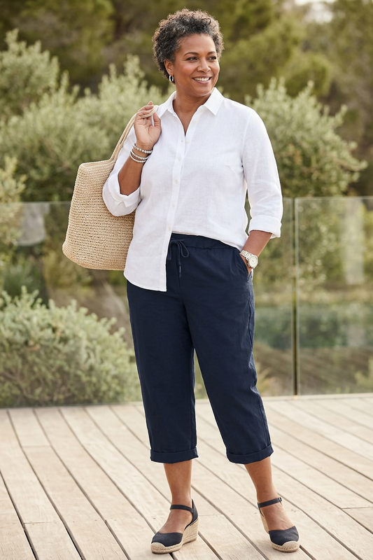 Capri Magic Trouser Plus Size