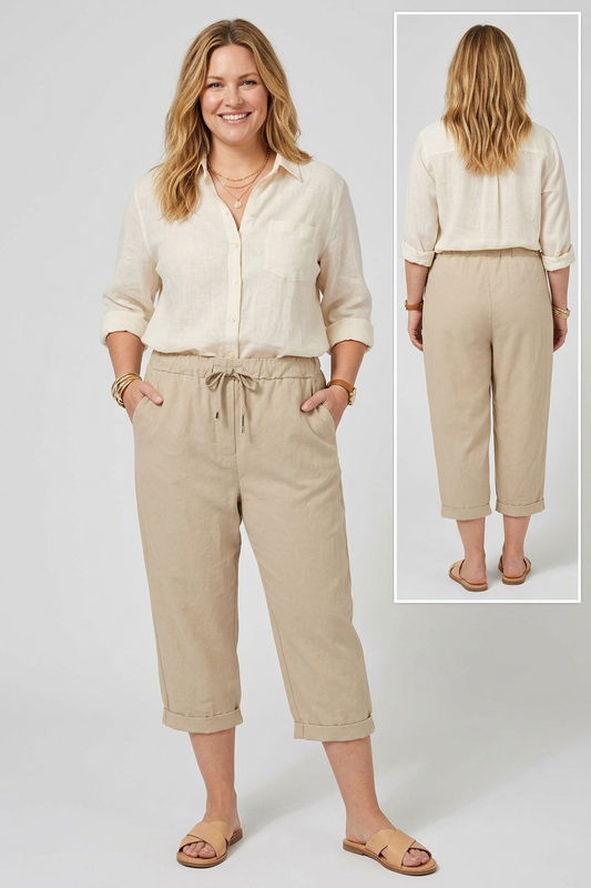 Capri Magic Trouser Plus Size