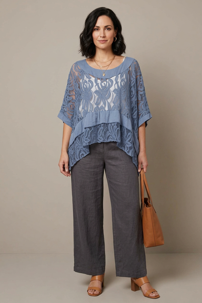 Lace Poncho