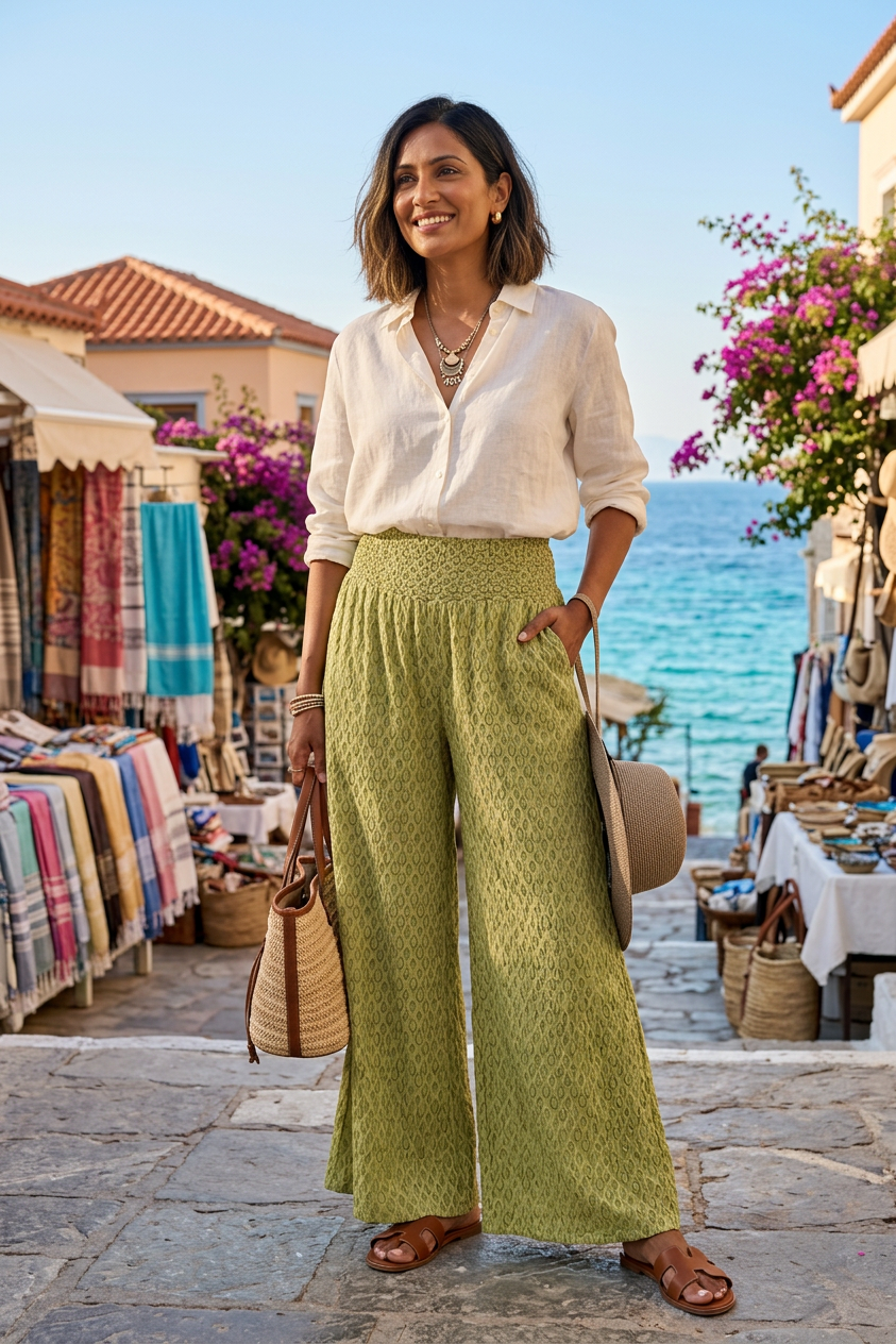 Printed Palazzo