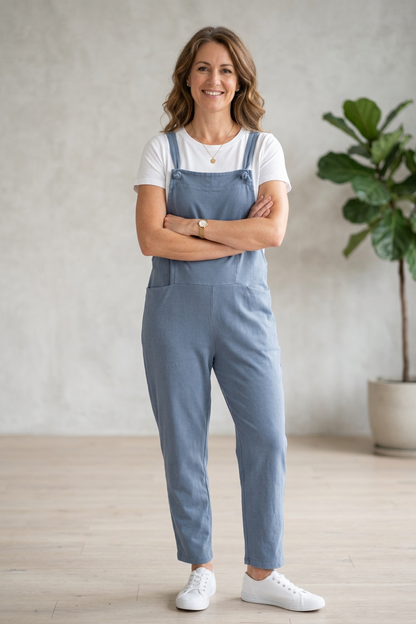 Plain Jersey Dungarees