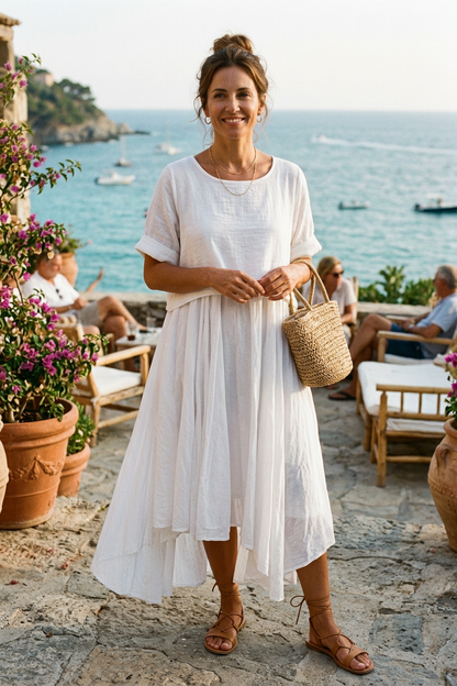 2 Piece Flare Dress