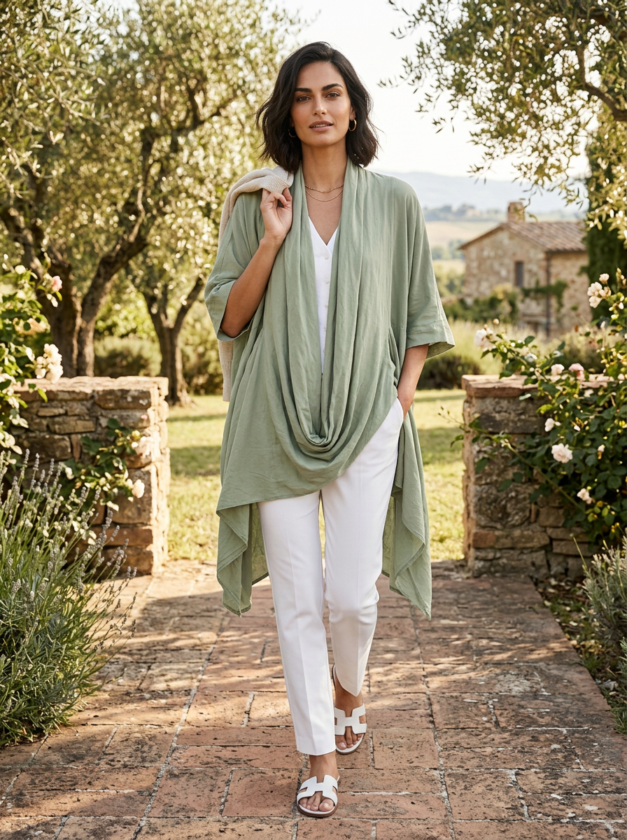 Cotton Voil Wrap Over