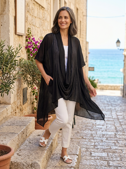 Cotton Voil Wrap Over
