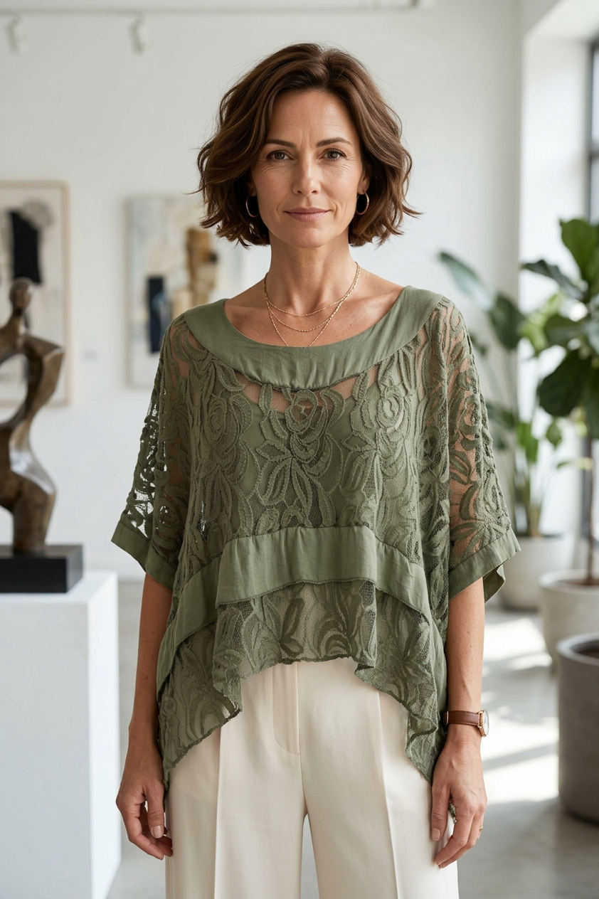 Lace Poncho