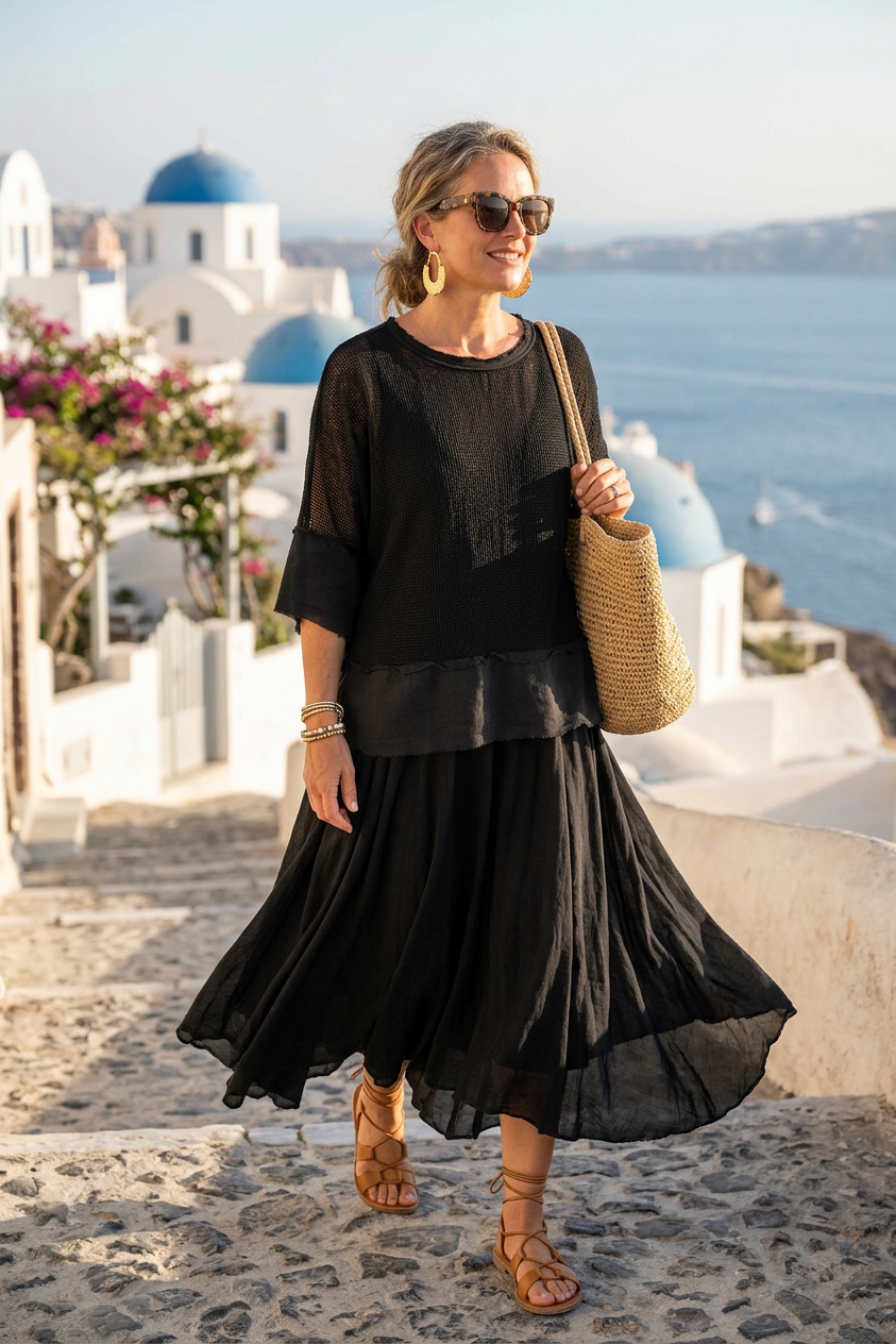 2 Piece Mesh Shrug Midi Dress
