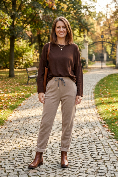 2 Pocket Chenille Trouser