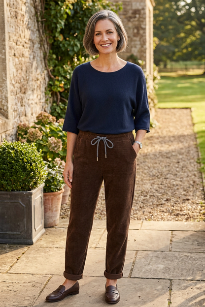 2 Pocket Chenille Trouser
