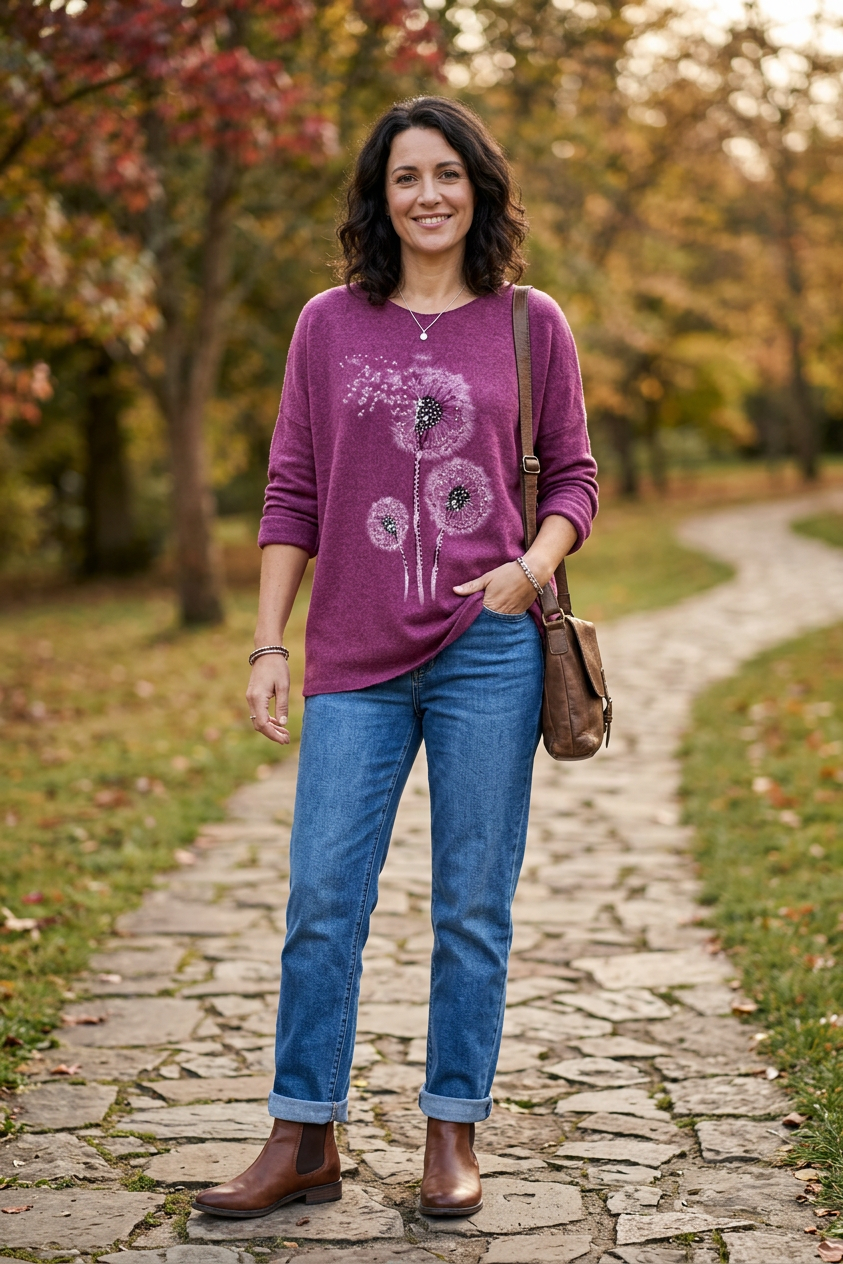 Dandelion Brushed Wool Jumper