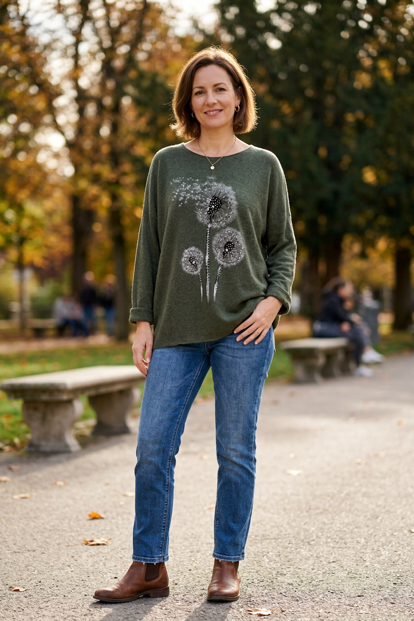 Dandelion Brushed Wool Jumper