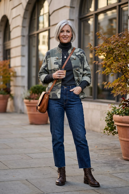 Camo Military Jacket