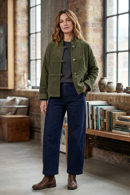 Military Corduroy Jacket