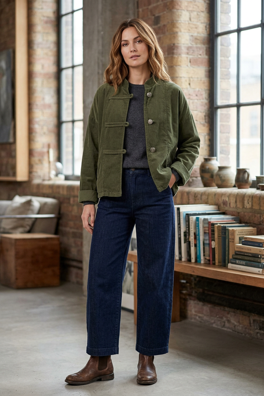 Military Corduroy Jacket