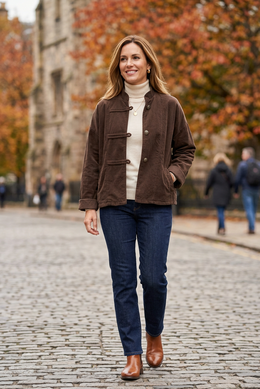 Military Corduroy Jacket