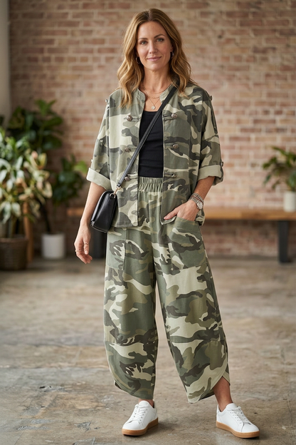Camo Military Jacket