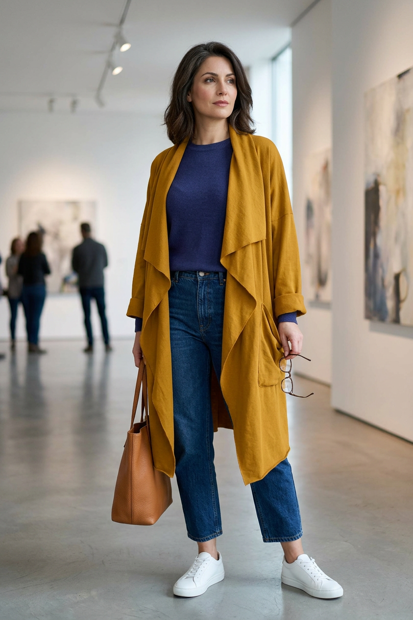 2 Pocket Waterfall Jersey Jacket