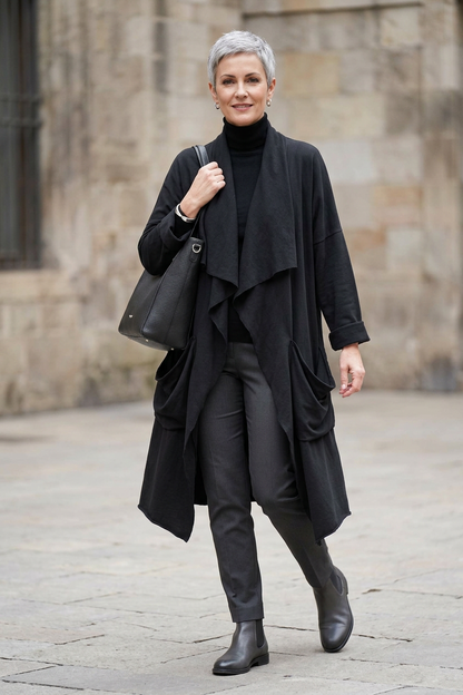 2 Pocket Waterfall Jersey Jacket