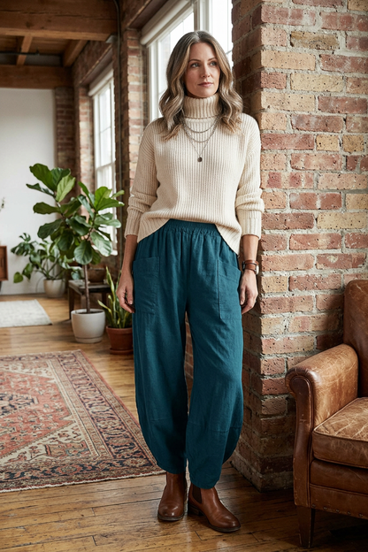 Tulip Ankle Corduroy Trouser