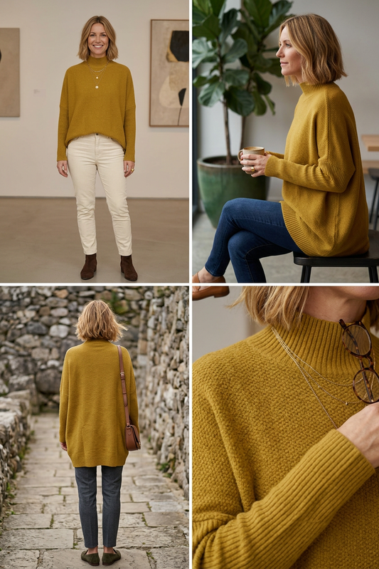 Waffle Knit Jumper