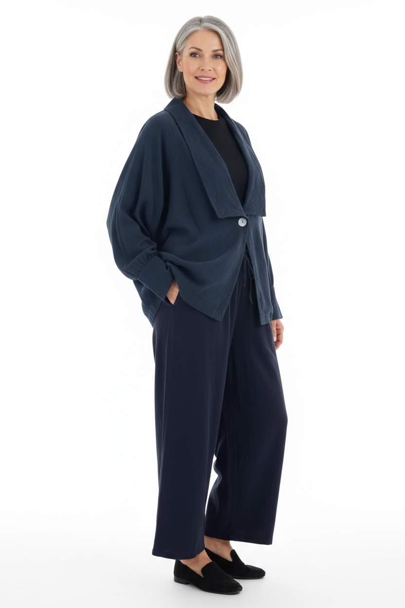 Wide Leg Corduroy Trouser