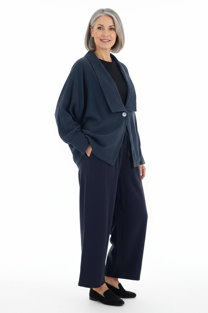 Wide Leg Corduroy Trouser