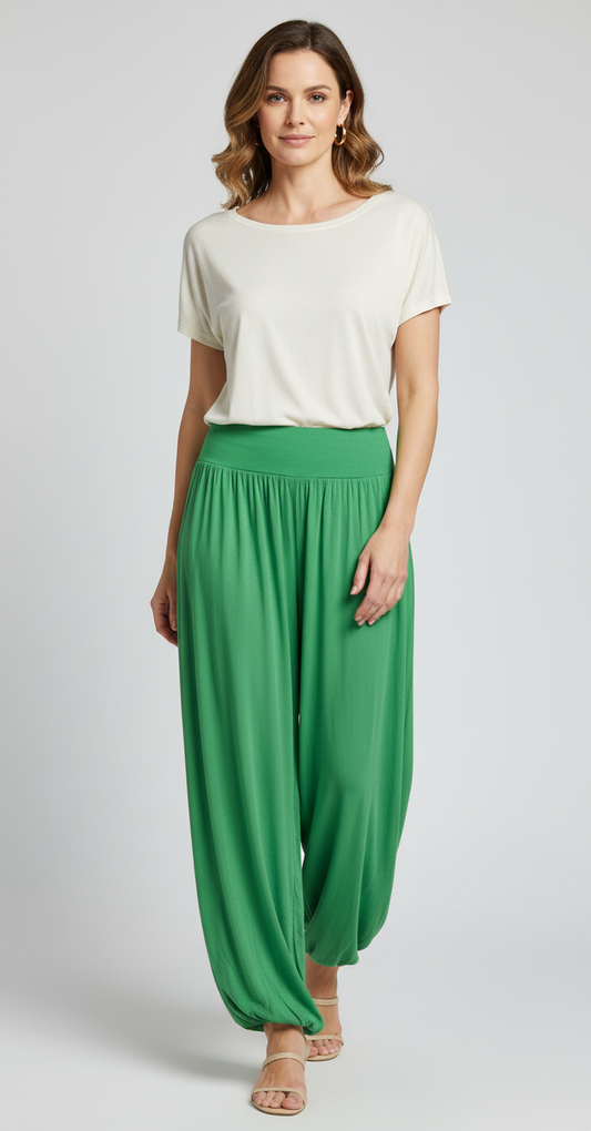 Cotton Puffball Petite Trouser