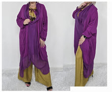 Load image into Gallery viewer, Crossover Silk Panel Tunic
