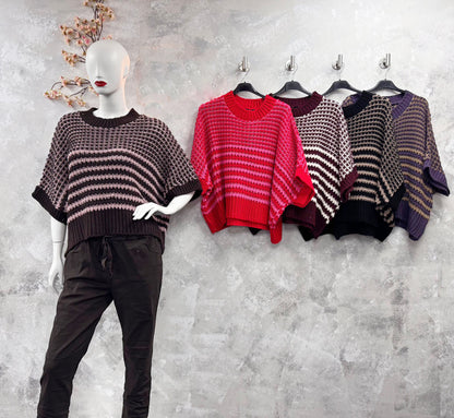 Striped Knit Jumper