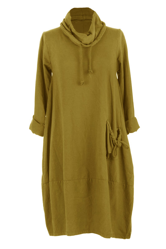 Cowl Neck Dress