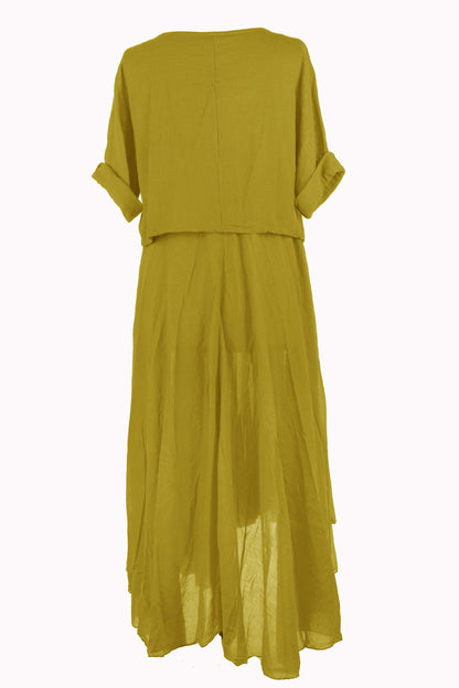 2 Piece Flare Dress