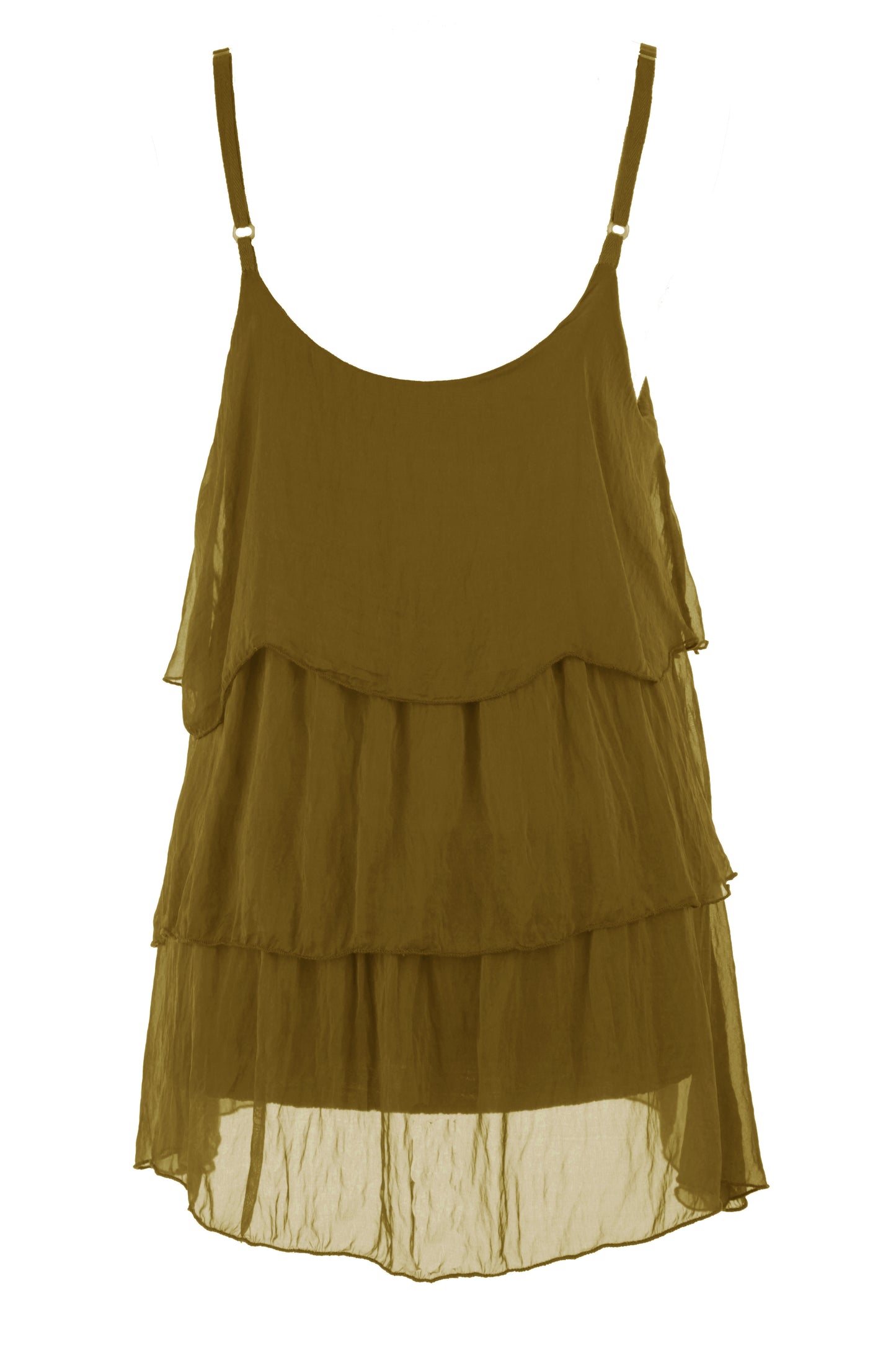 Ruffle Silk Top