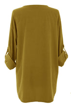 Load image into Gallery viewer, Button Detail Corduroy Top
