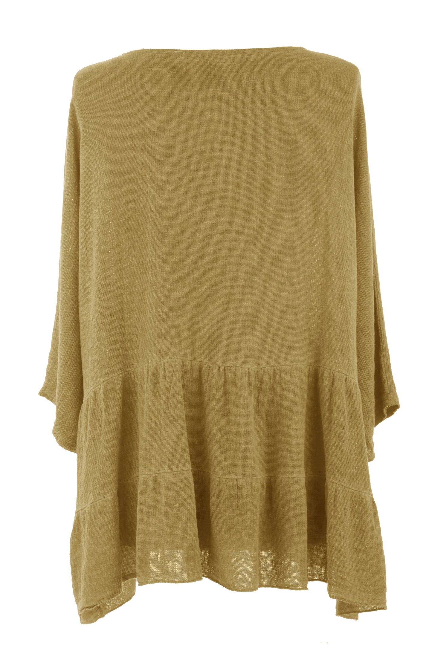 Tiered Teabag Linen Top