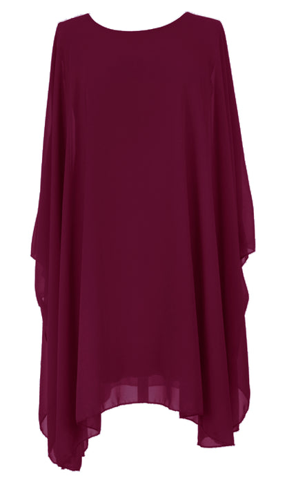 Batwing Flowy Kaftan Tunic