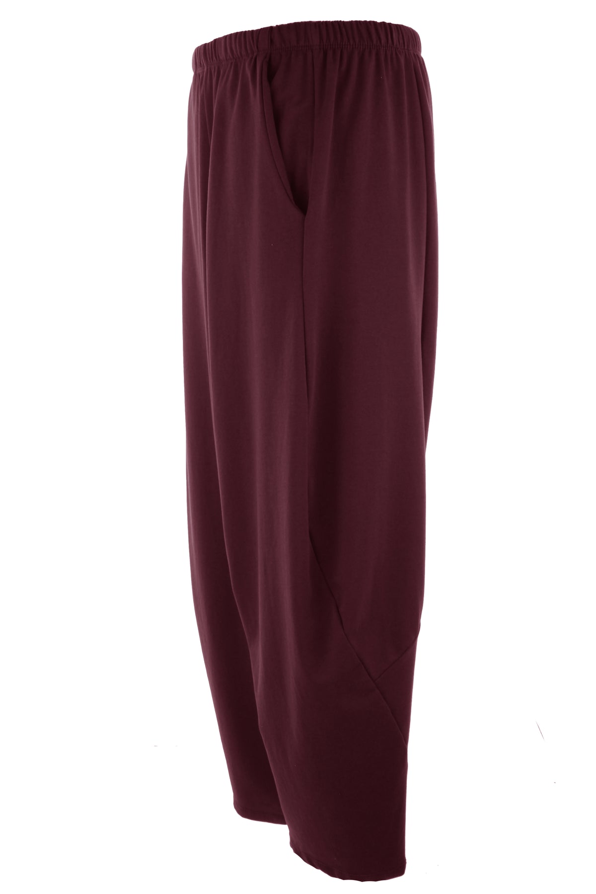 Barrel Leg Jersey Trouser