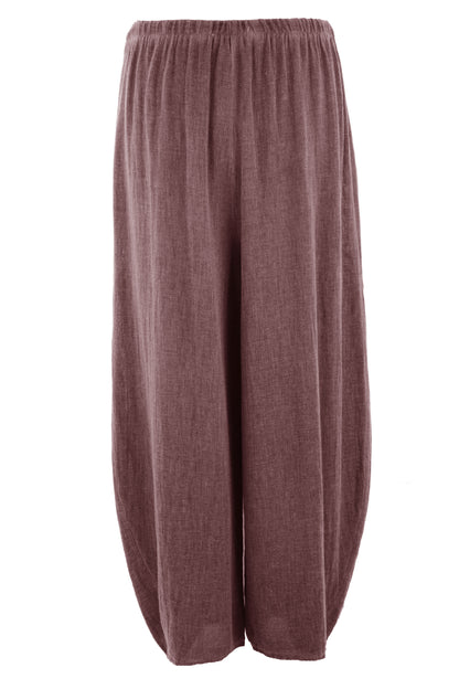 2 Slit Pocket Teabag Linen Trouser