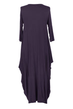 Load image into Gallery viewer, 3/4 Sleeve Draped Dress
