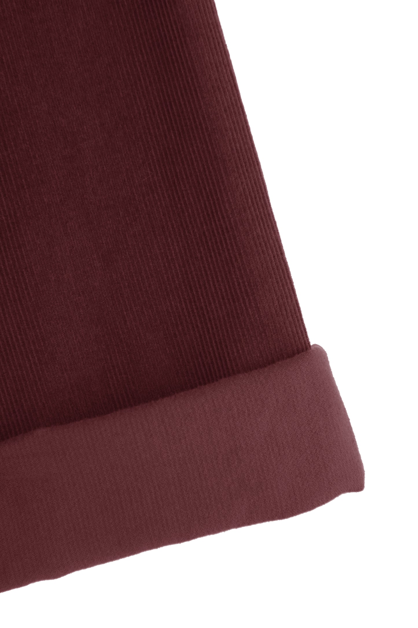 Tiered Swing Corduroy Dress