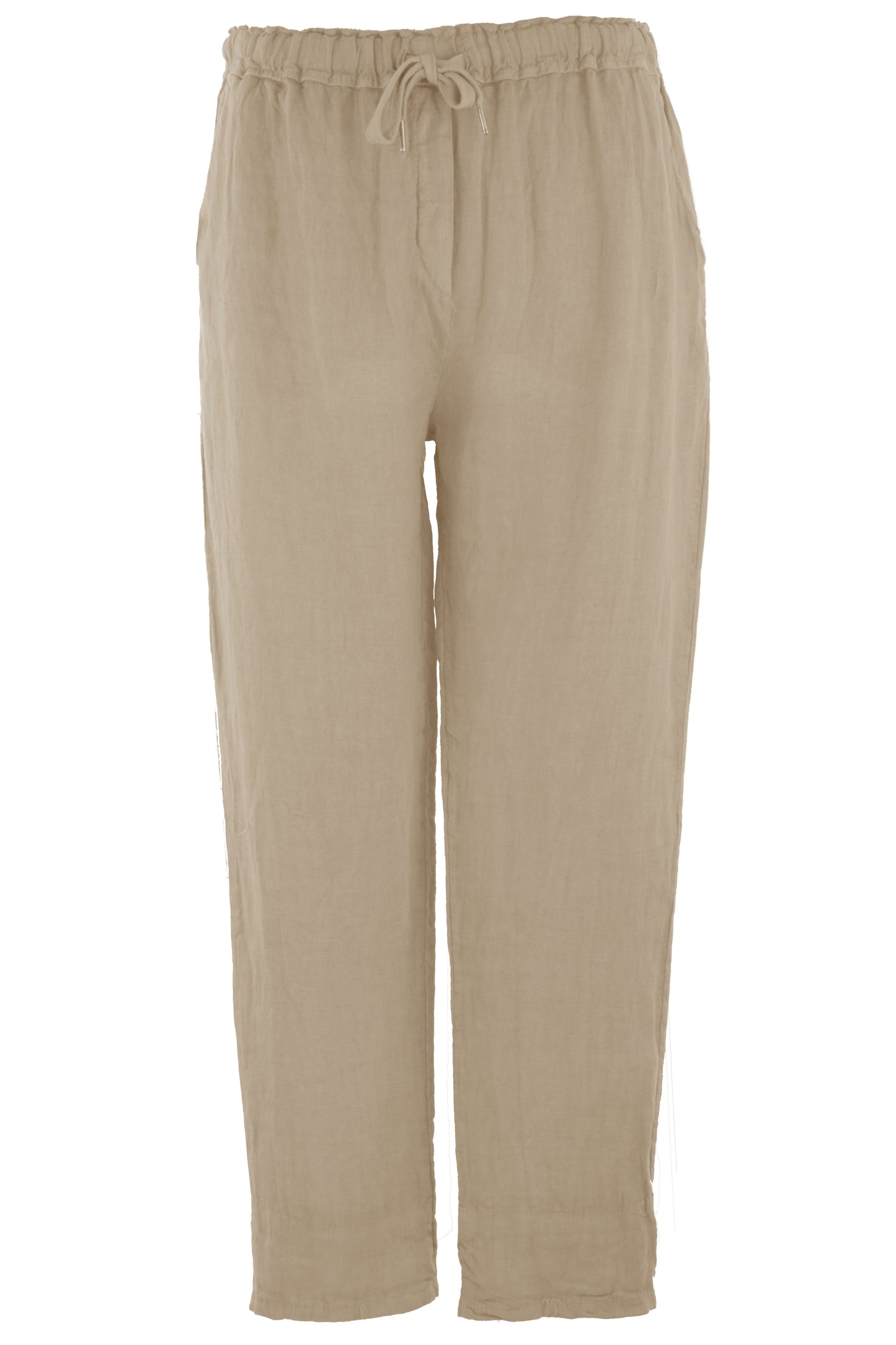 Tapered Linen Trouser