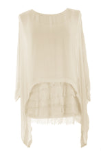Load image into Gallery viewer, Rara Silk Top with Vest
