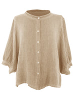 Load image into Gallery viewer, Teabag Linen Shirt
