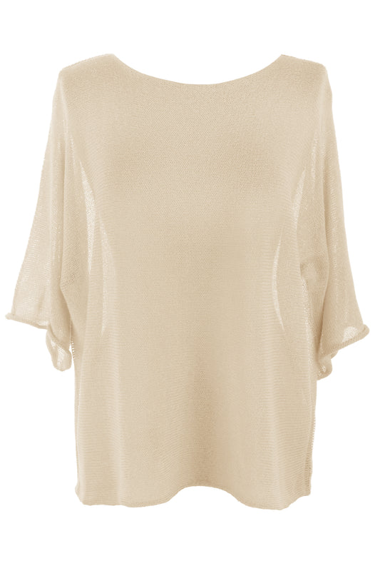 Fine Knit Mesh Top