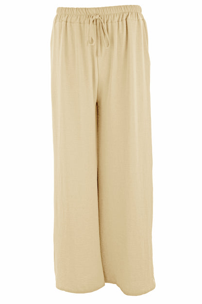 Wide Leg Palazzo Trouser