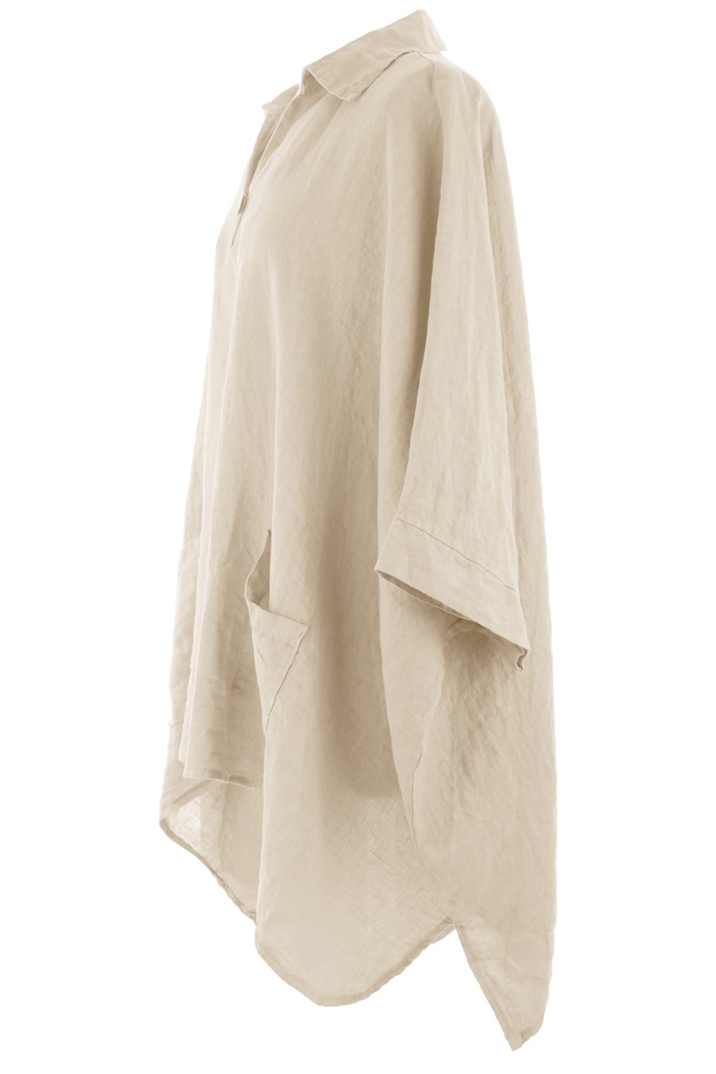 2 Pocket Linen Kaftan